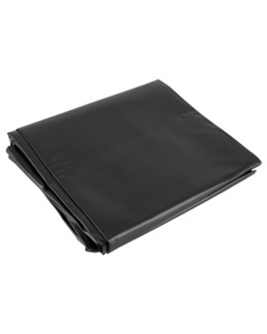 Fetish Collection Vinyl Bed Sheet black