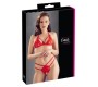 Cottelli Lingerie Lace Set red S