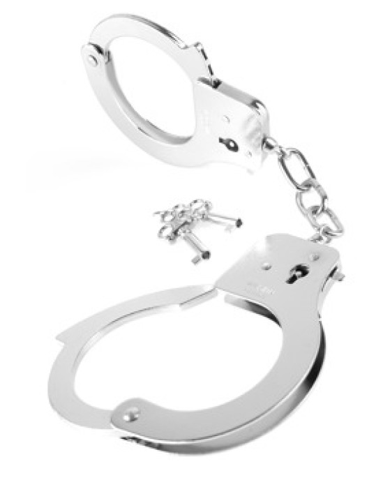 Fetish Fantasy Series FFS Metal Handcuffs Silver