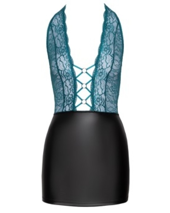 Cottelli Lingerie Dress black/teal S