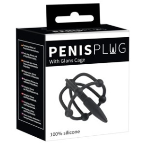 Penisplug Пробка для пениса с клеткой для головки