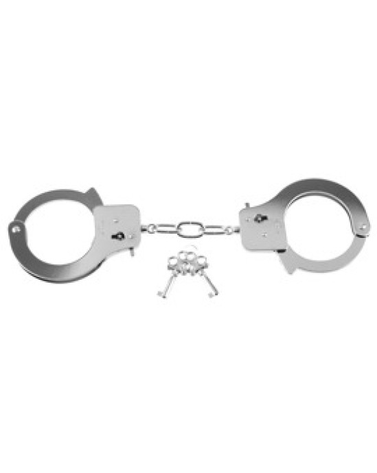 Fetish Fantasy Series FFS Metal Handcuffs Silver