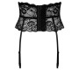 Cottelli Lingerie Lace Suspenders L