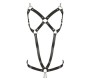 Zado Leather Harness 2 Chains S-L