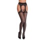 Cottelli Legwear Melnas zeķes 2