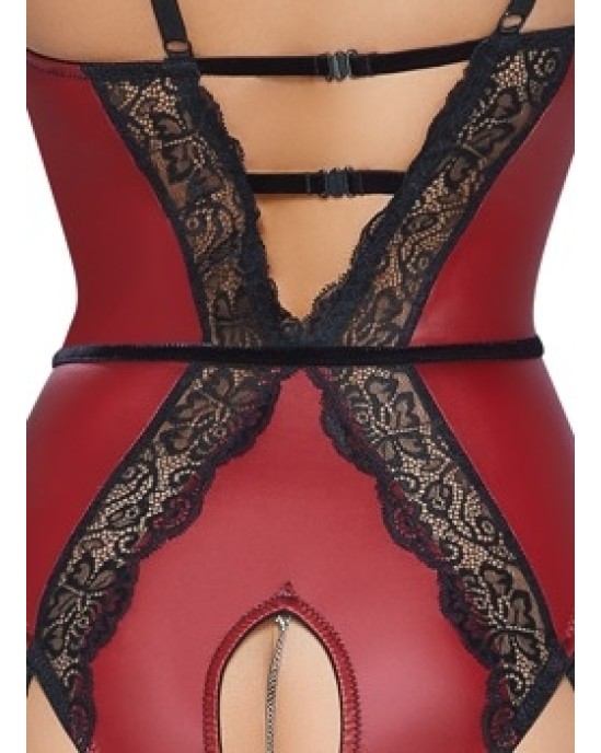 Abierta Fina Body red/black S