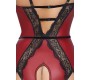 Abierta Fina Body red/black S