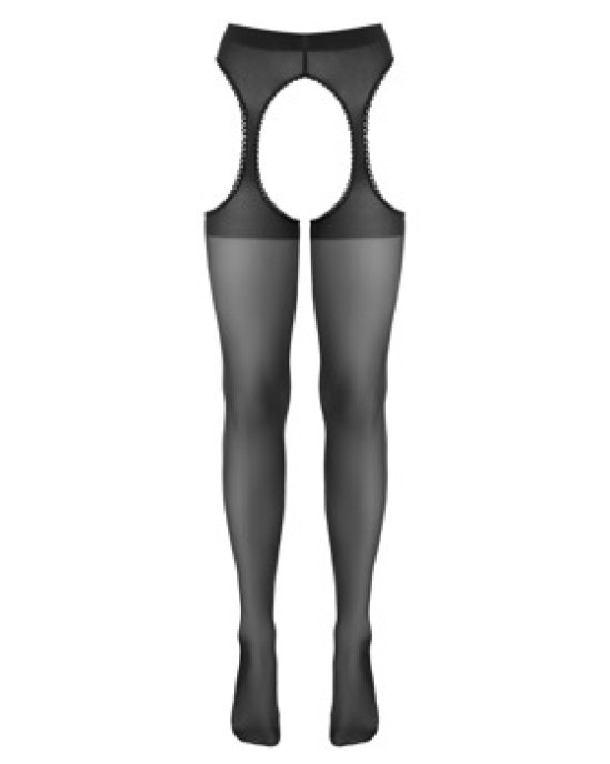 Cottelli Legwear Чулки с подтяжками черные 2