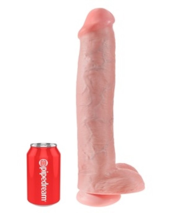 King Cock 15" Cock w Balls