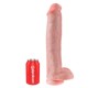 King Cock 15" Cock w Balls