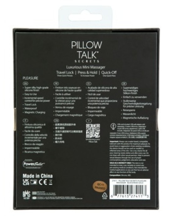 Pillow Talk Secrets Pleasure