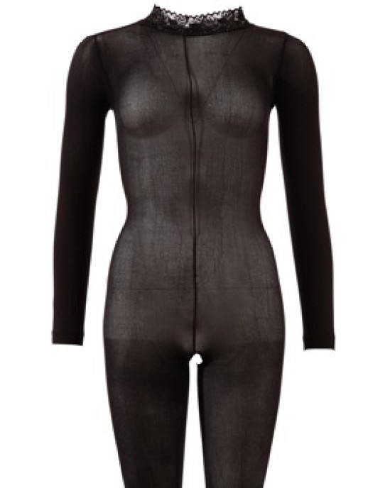 No:xqse Catsuit with Lace Collar S/M