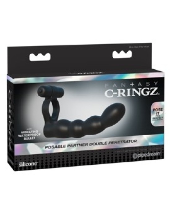 Fantasy C-Ringz FCR Posable Partner Double Pen