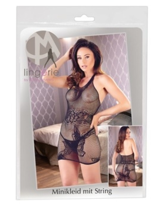 Mandy Mystery Lingerie Net Mini Dress S-L