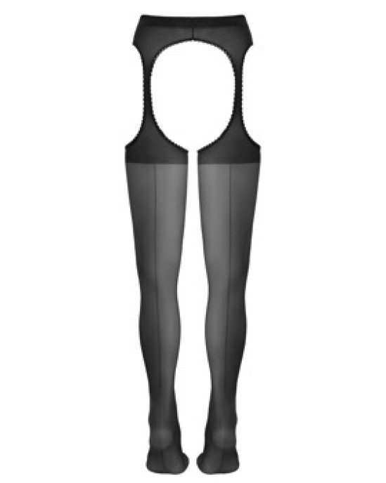 Cottelli Legwear Suspender Stockings black 2