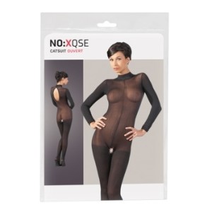 No:xqse Catsuit with Lace Collar S/M