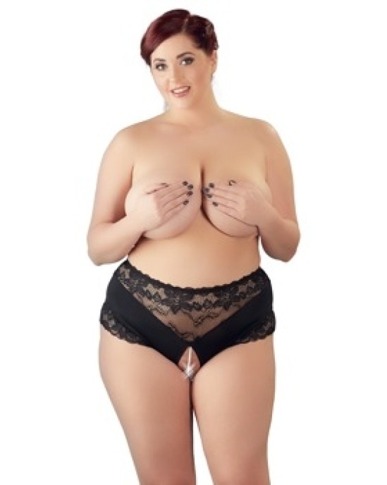 Cottelli Curves Pearl Briefs black XL