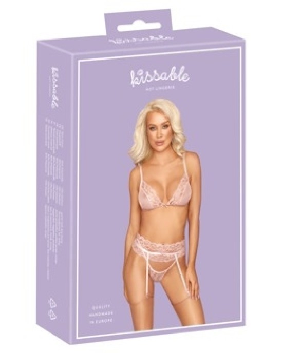 Kissable Suspender set S/M