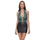 Cottelli Lingerie Dress black/teal S