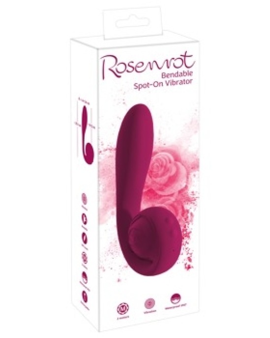 Rosenrot Rožu lokāms vibrators