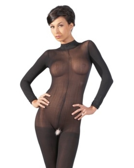 No:xqse Catsuit with Lace Collar S/M