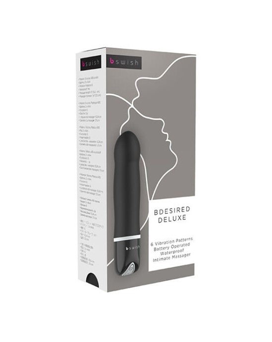 B Swish BDESIRED DELUXE VIBRATOR BLACK