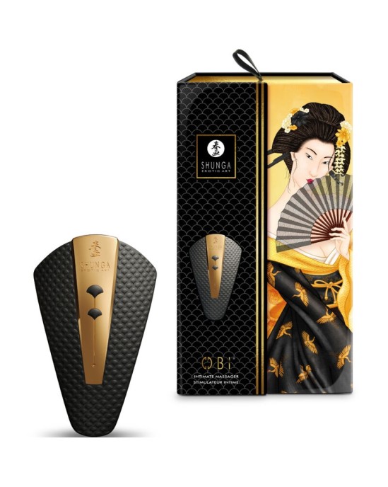Shots Toys SHUNGA - OBI INTIMATE MASSAGER BLACK