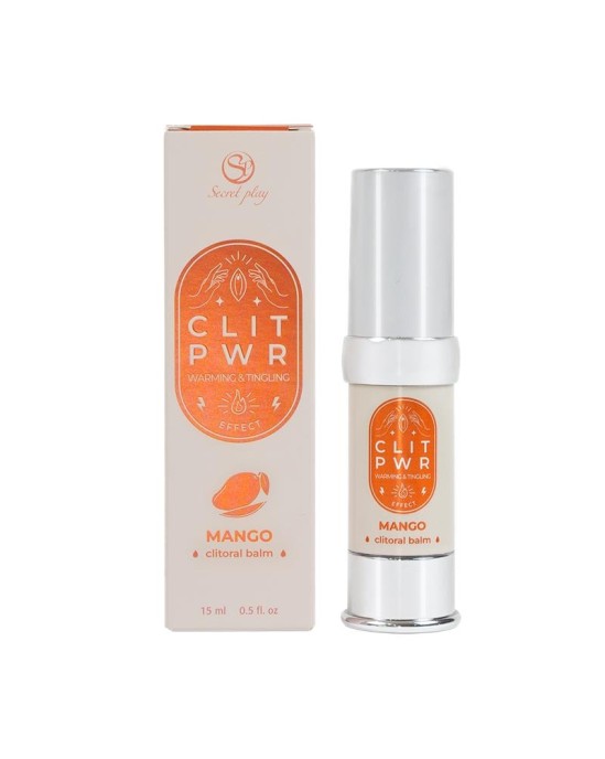 Secret Play Clit Pwr Cl toris stimulējošais balzams Mango 15 ml