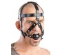 Zado Leather Head Harness & Gag