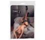 Cottelli Legwear Чулки с сетчатой застежкой, черные, L