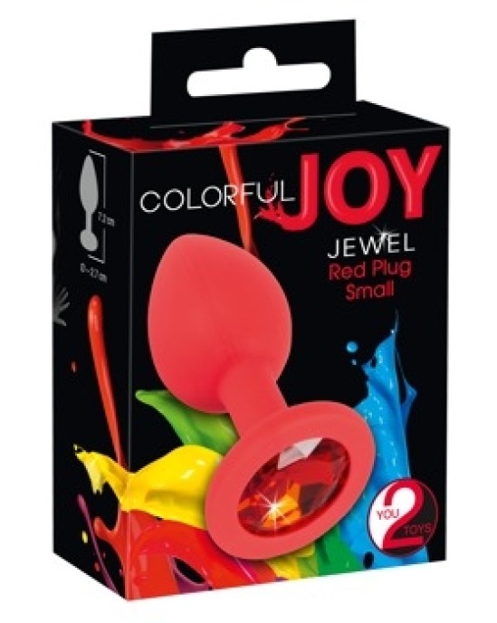 Colorful Joy Jewel Red Plug