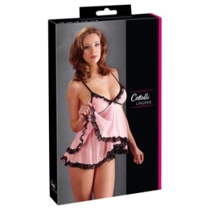 Cottelli Lingerie Babydoll rozā S