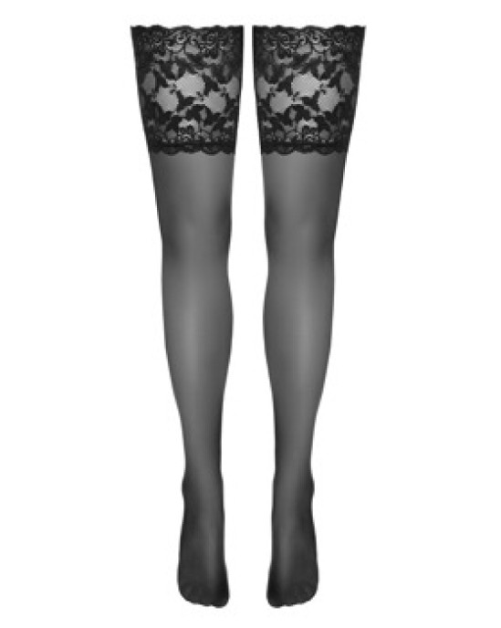 Cottelli Legwear HoldUps melns 2