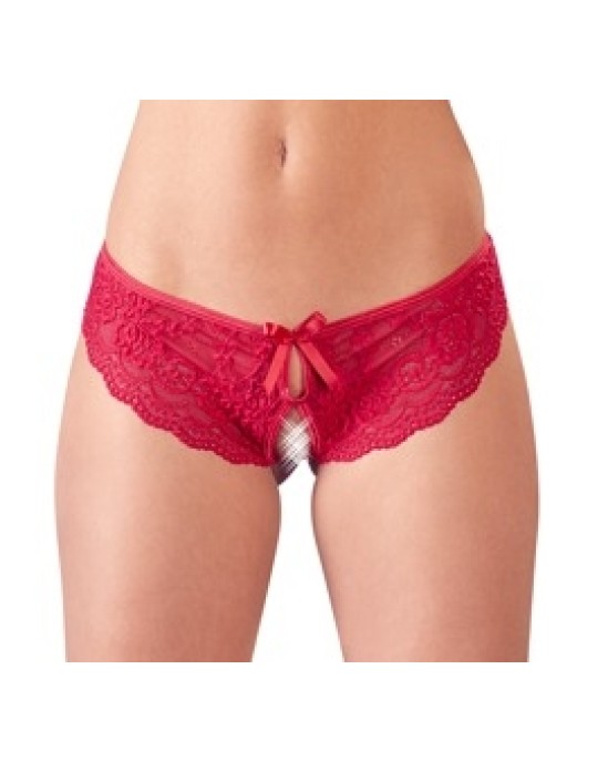 Cottelli Lingerie Mežģīņu bikses bez kājstarpes L