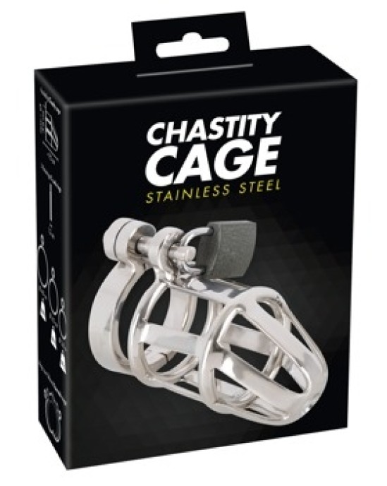 You2Toys Chastity Cage nerūsējošais tērauds