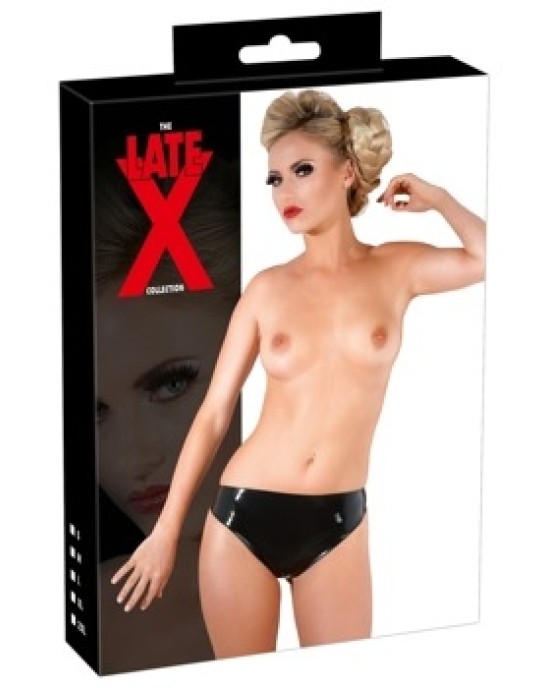 Late X Latex Briefs black M