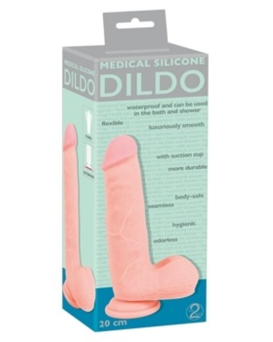 Medical Silicone Дилдо 20 см