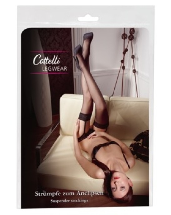 Cottelli Legwear Zeķes melnas 2