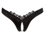 Cottelli Lingerie G-String Pearls melna M