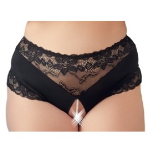 Cottelli Curves Pearl Briefs black 2XL