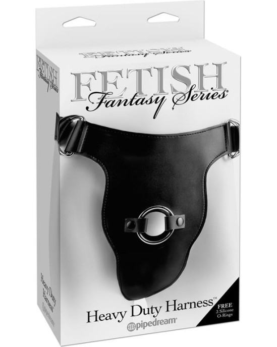 Fetish Fantasy Harness Fetiša fantāzijas sērija lieljaudas zirglietas-melna