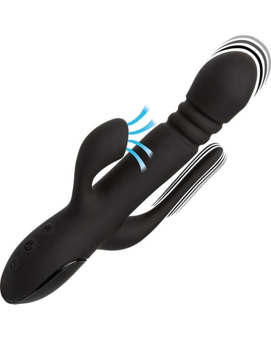 California Exotics VIBRATORS TRĪSkāršais EUPHORIA BLACK