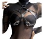 Subblime Fetish SUBBLIME - LEATHER CHEST HARNESS BLACK ONE SIZE