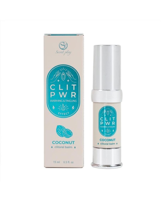 Secret Play Clit Pwr Cl?toris stimulating balm Coconut 15 ml