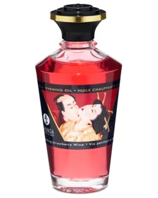 Shunga Eļļa zemeņu vīns 100 ml