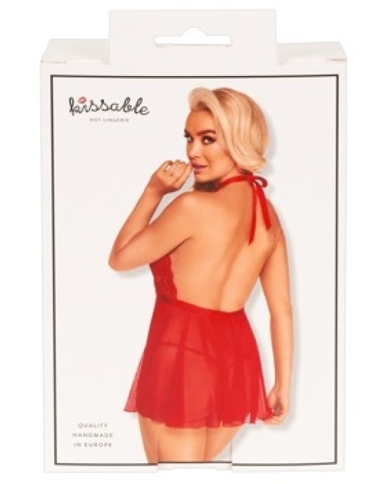 Kissable Babydoll sarkans S/M