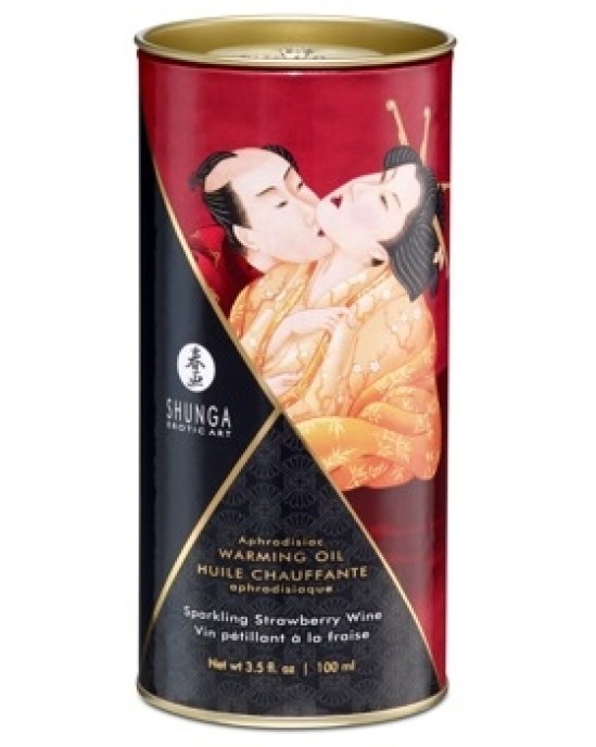 Shunga Oil Strawberry Wine 100 ml