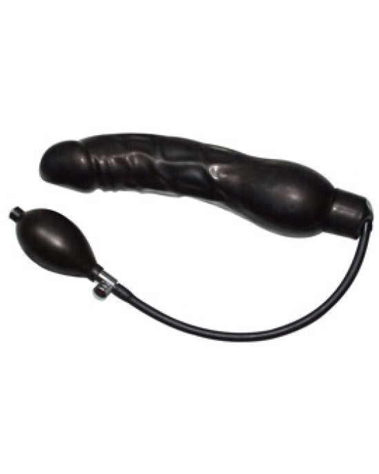 You2Toys Infl. Dildo Black Latex Balloo