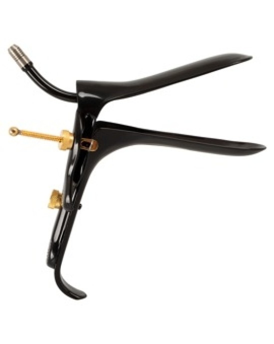 Fetish Collection Speculum w Air&Liquid Tube Gol