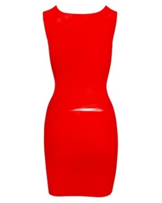 Late X Latex Dress red S